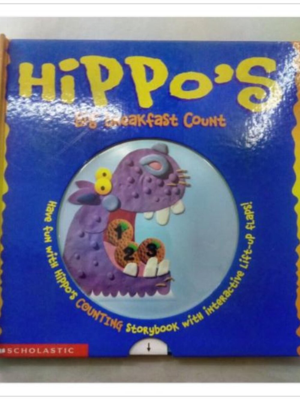 Hippo's Big Breakfast Count Keith Faulkner First Edition Hardcover Book Vintage